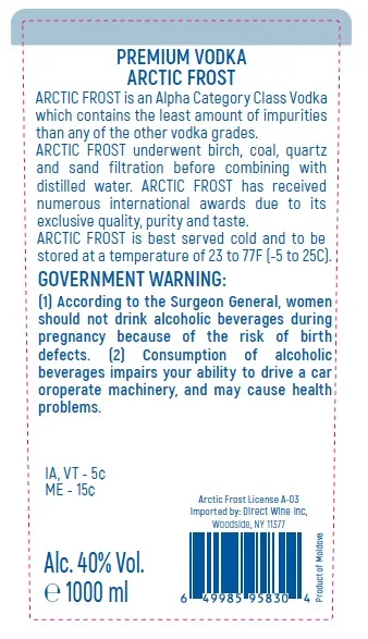 Vodka 80-89 Proof Fb