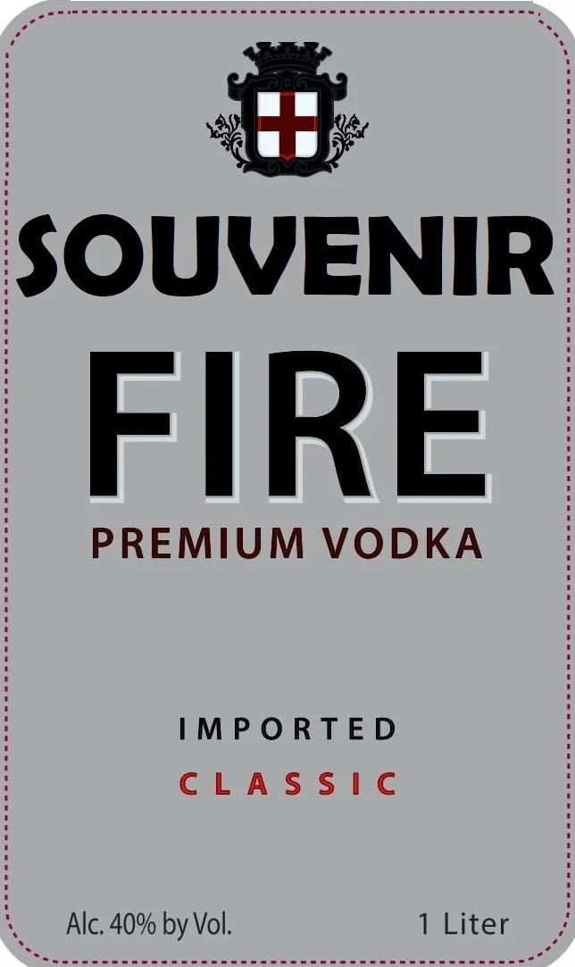 Souvenir Fire Premium Vodka