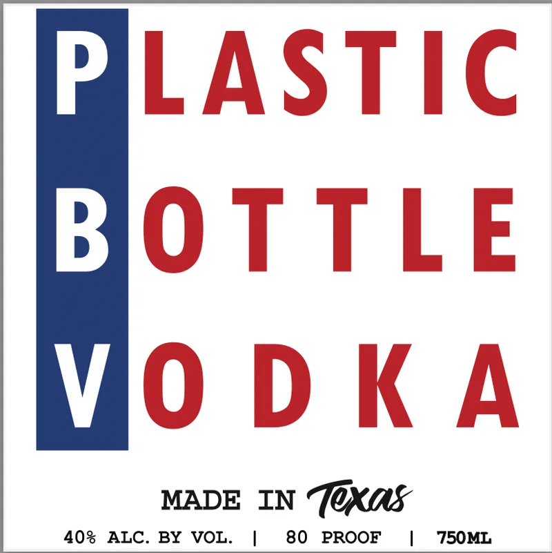 Plastic Bottle Vodka