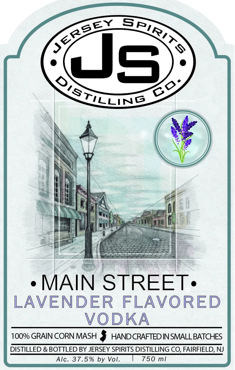 Main Street Lavender label