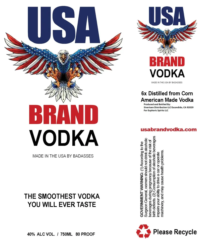 USA Brand label