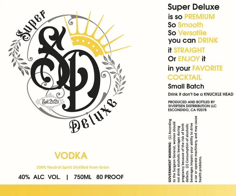 Vodka 80-89 Proof