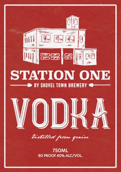 Station One By Shovel Town Brewery label
