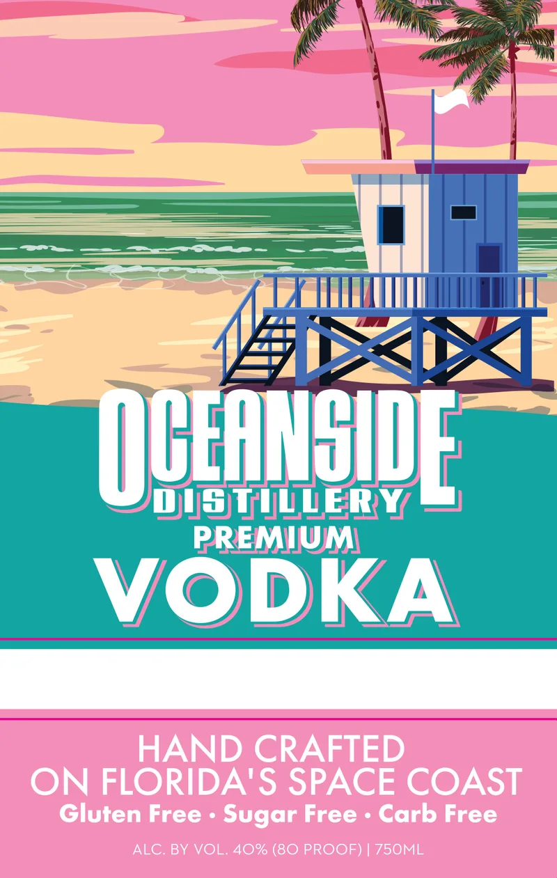 Oceanside Distillery Premium Vodka