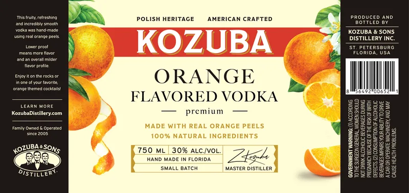 Vodka - Orange Flavored