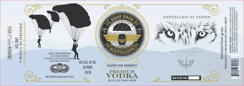 Drop Zone label