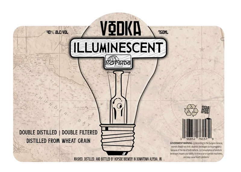 Illuminescent label