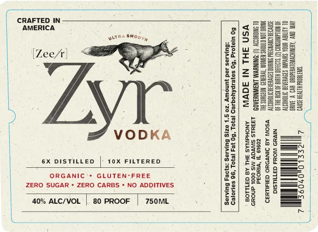 Zyr label