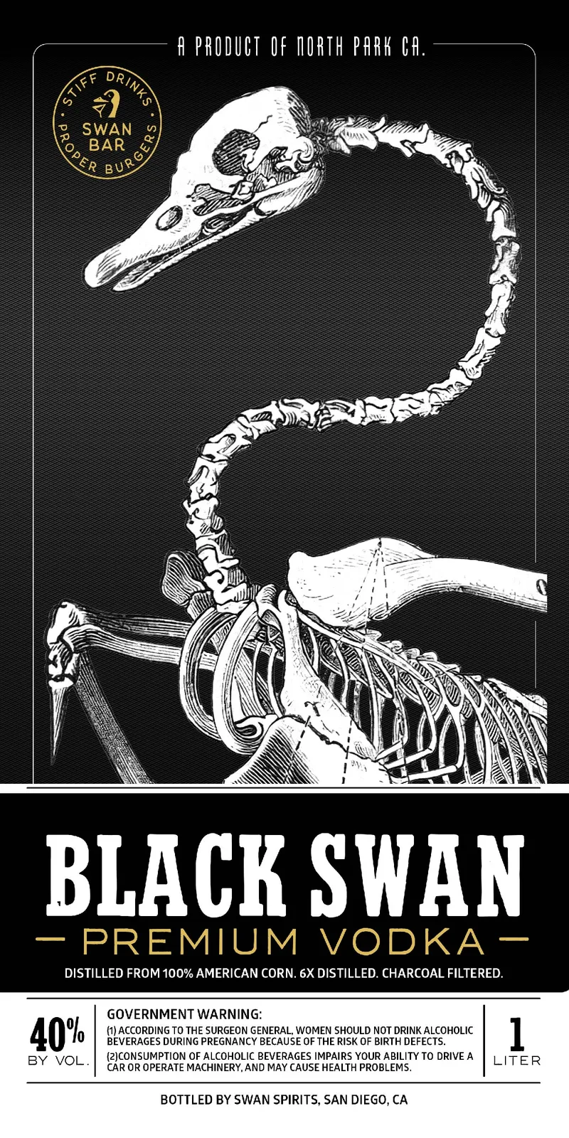 Swan Bar Black Swan label