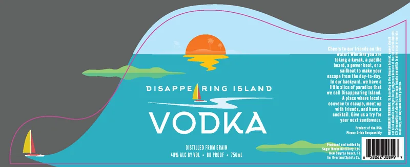 Disappearing Island Vodka