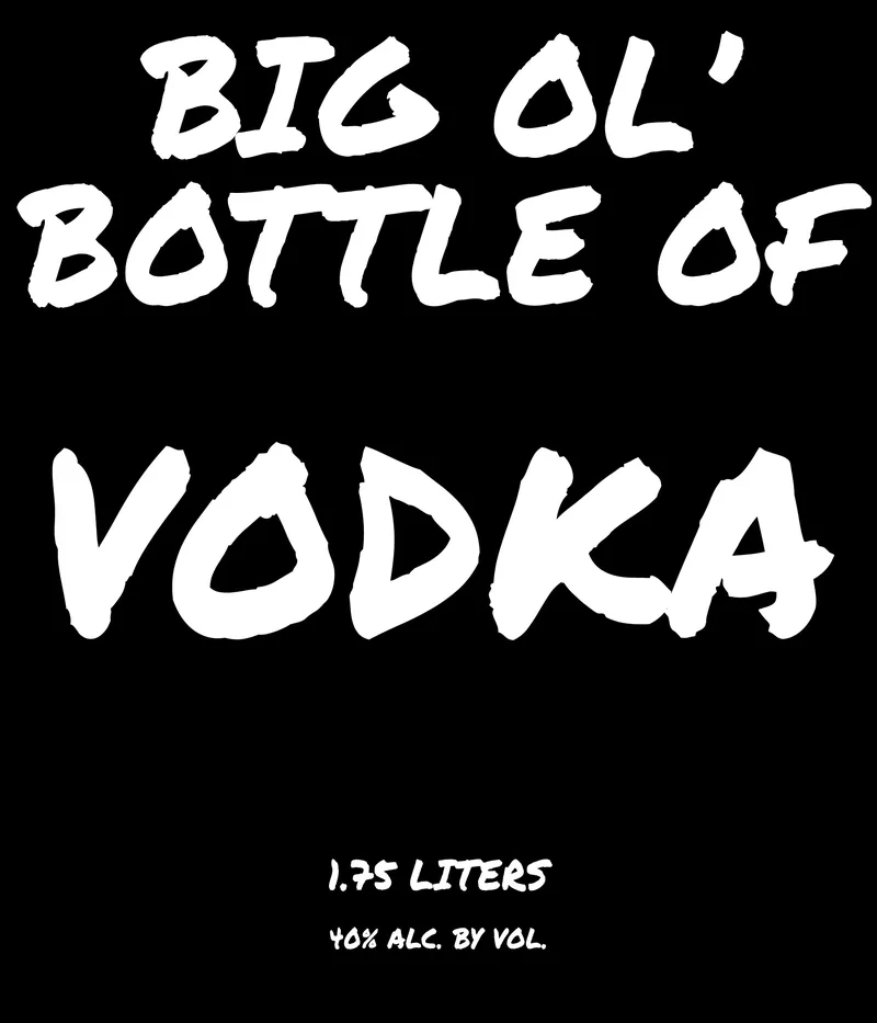 Big Ol' Bottle Of