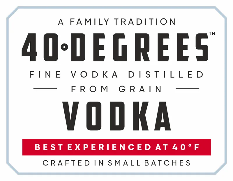 40 Degrees Vodka