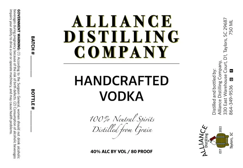 Alliance Distilling Company