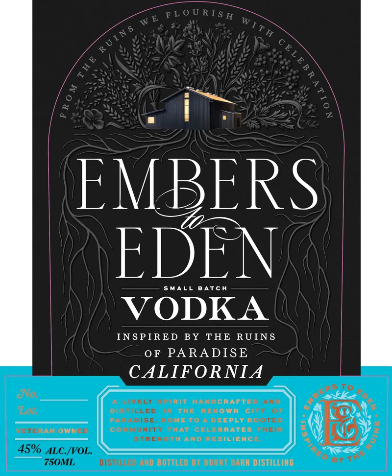 Embers To Eden label