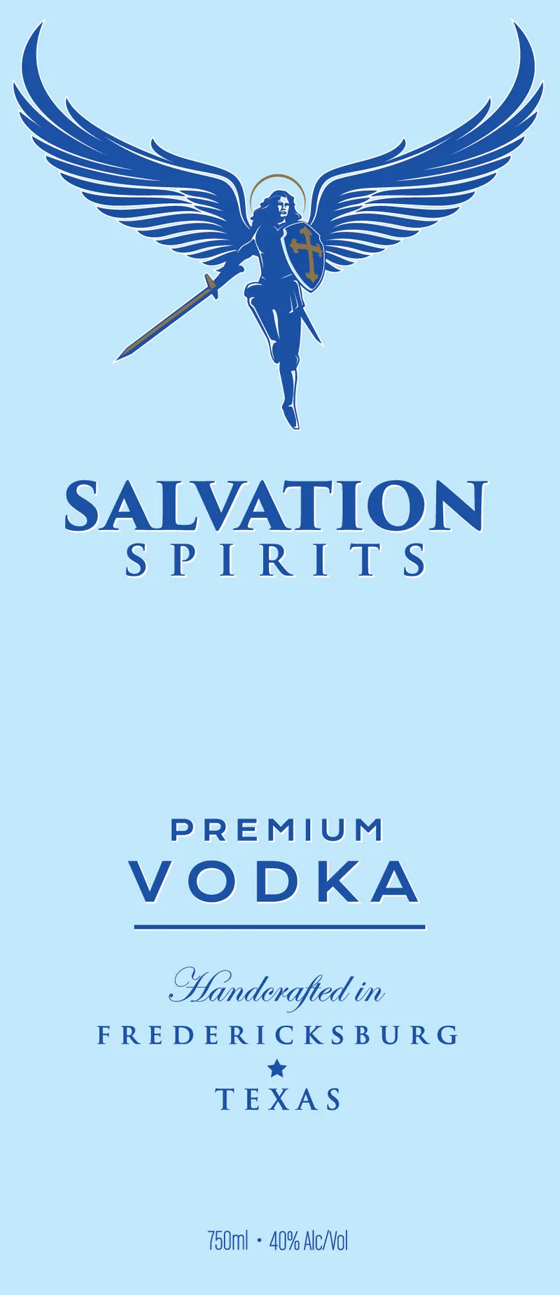 Salvation Spirits label