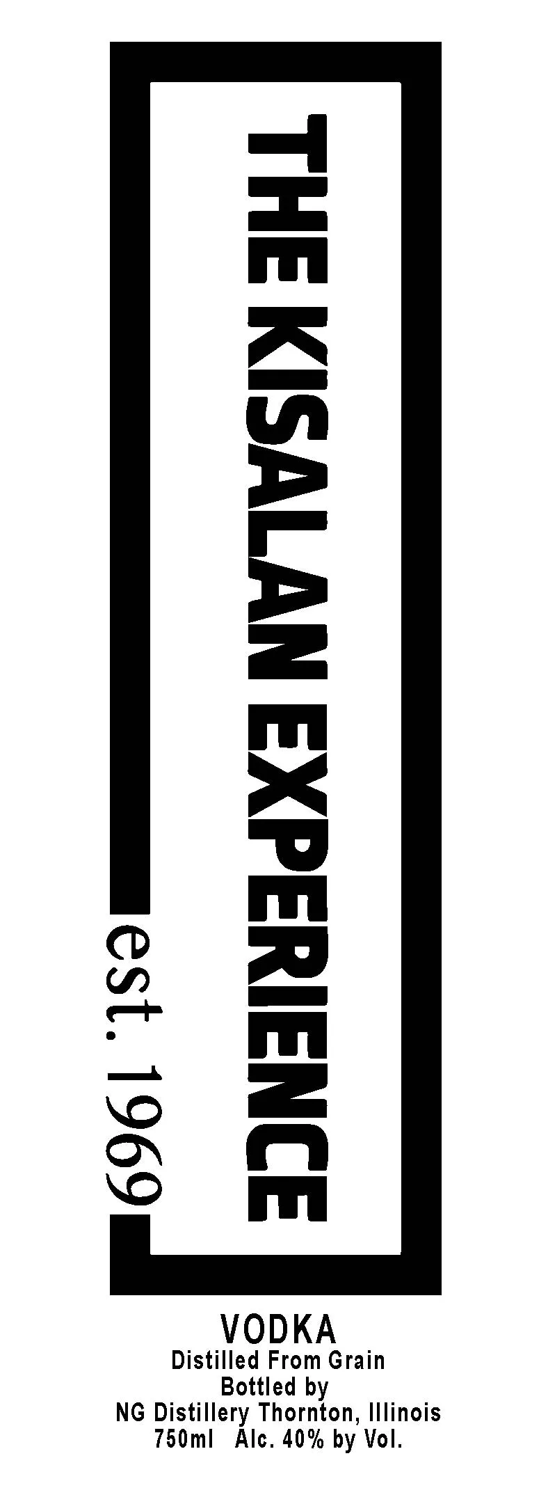 The Kisalan Experience label
