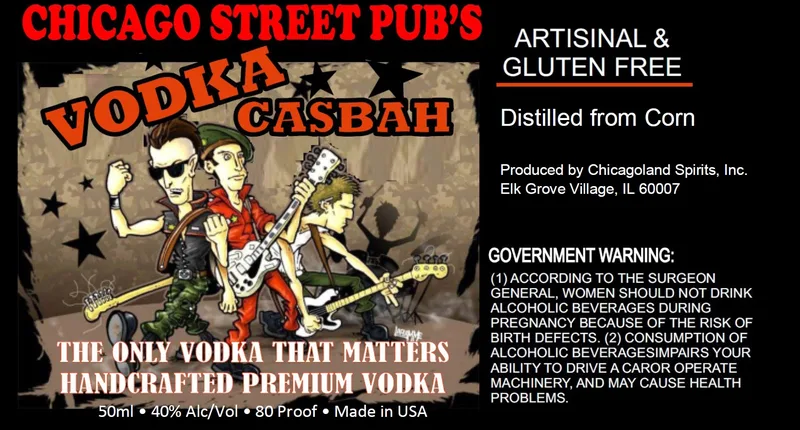 Chicago Street Pub's Vodka Casbah