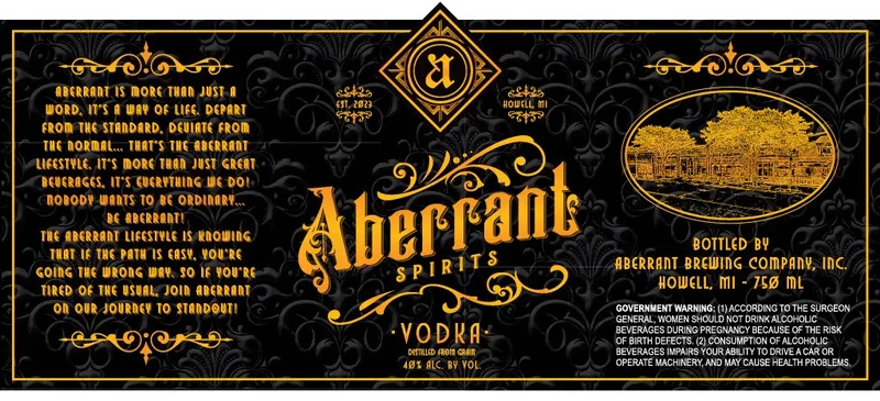 Aberrant Spirits Vodka