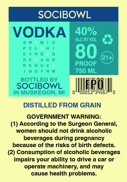 Socibowl label