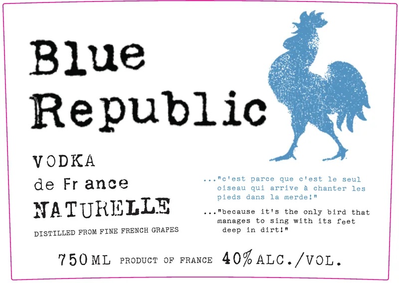 Blue Republic label