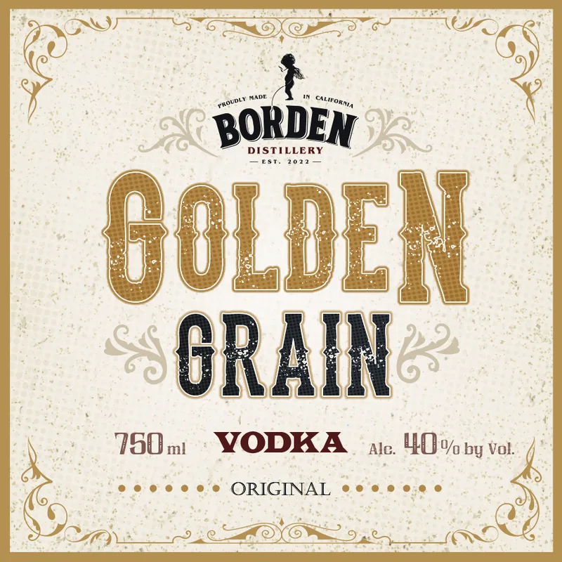Golden Grain label