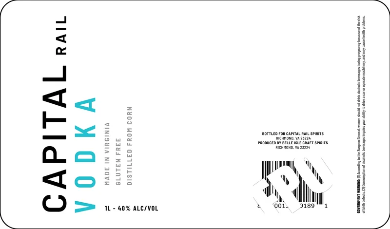 Capital Rail Vodka