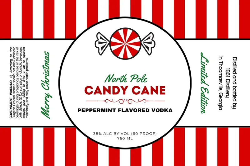 North Pole Candy Cane
