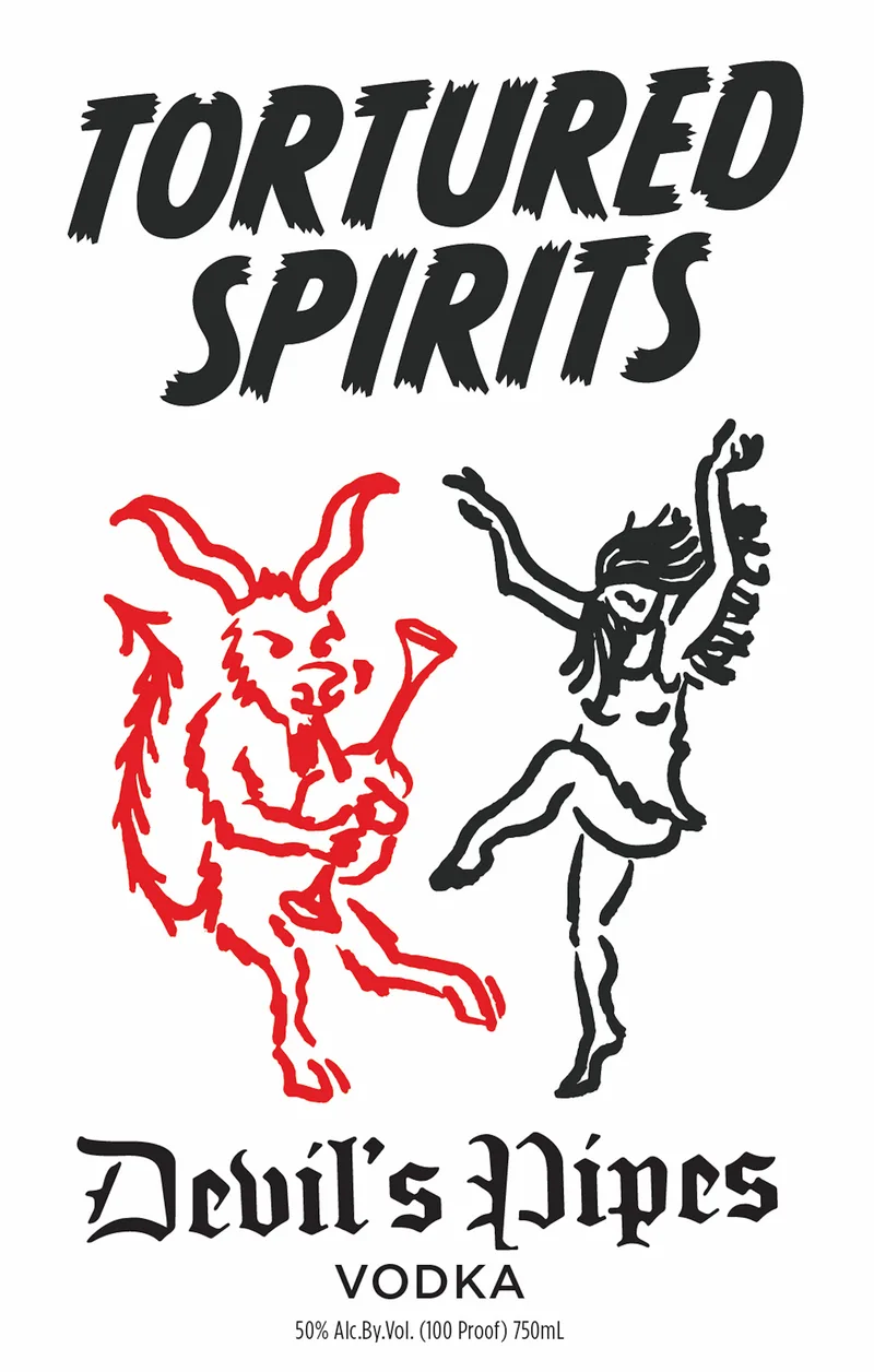 Tortured Spirits Devil's Pipes label