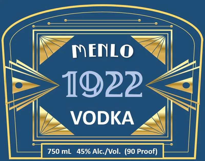 Menlo 1922 label