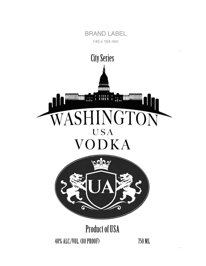 Washington USA Vodka