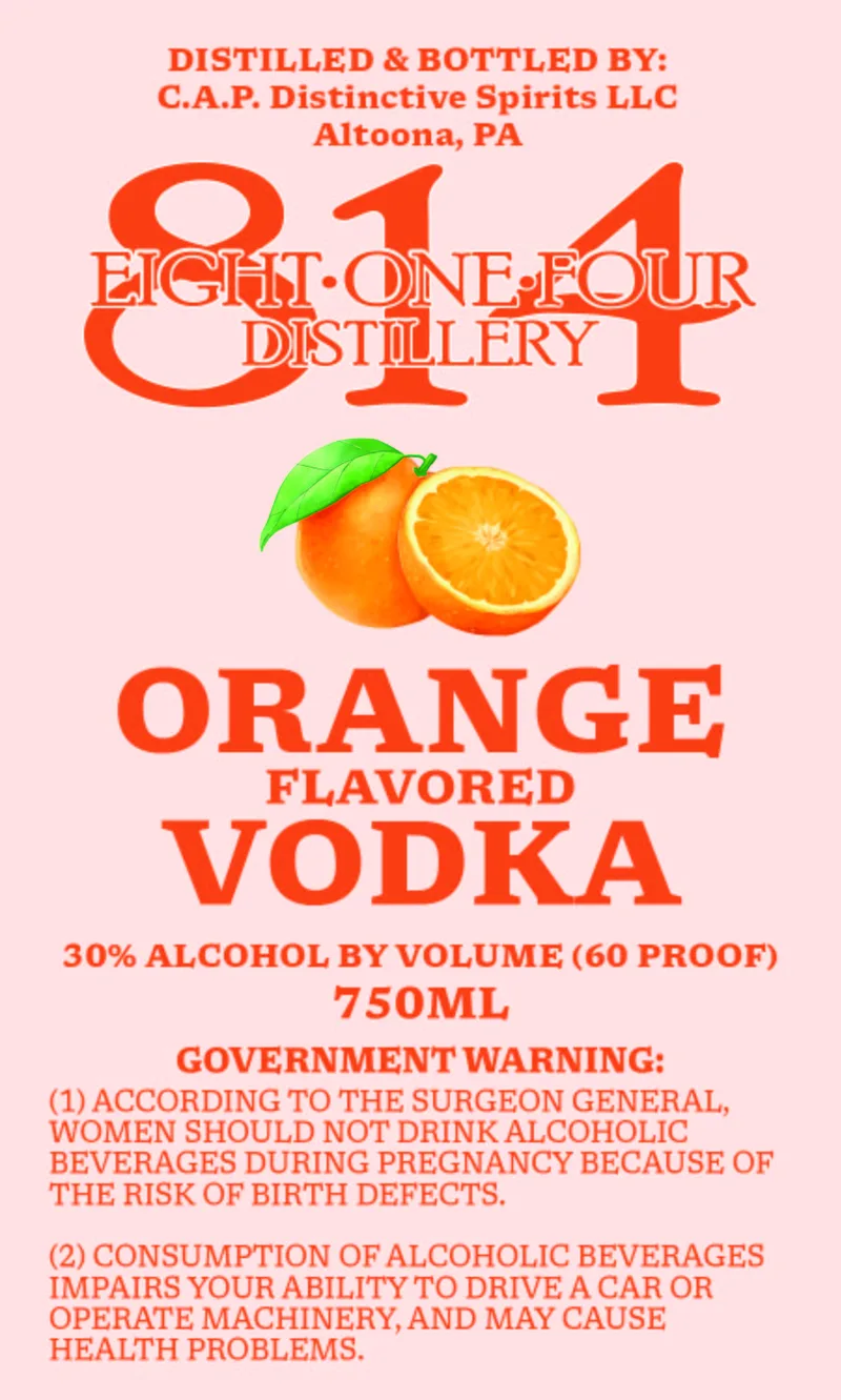 Vodka - Orange Flavored