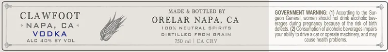 Clawfoot label