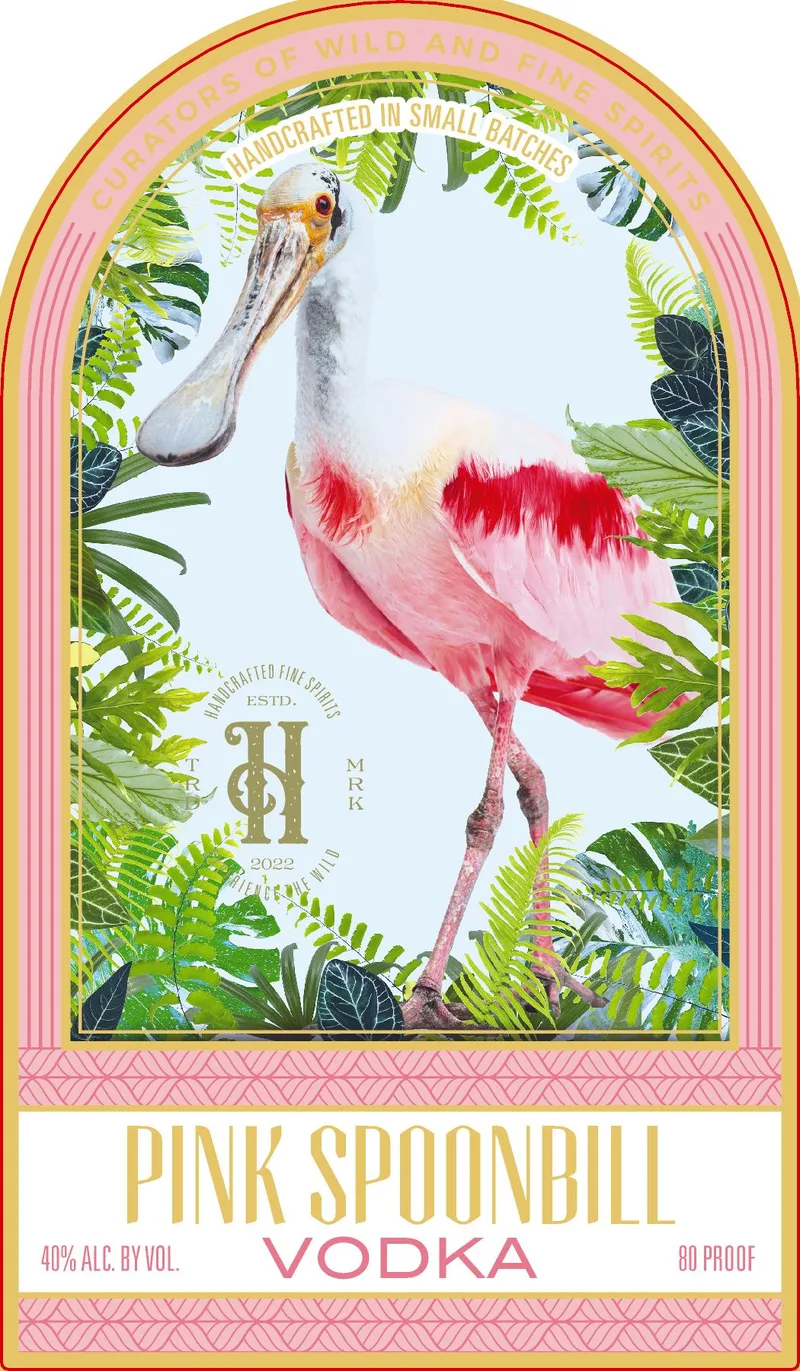 Pink Spoonbill Vodka