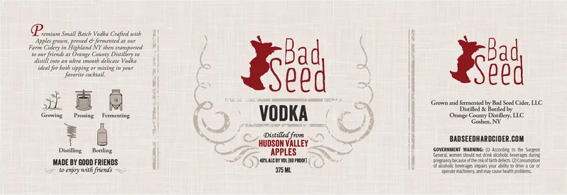 Bad Seed Vodka