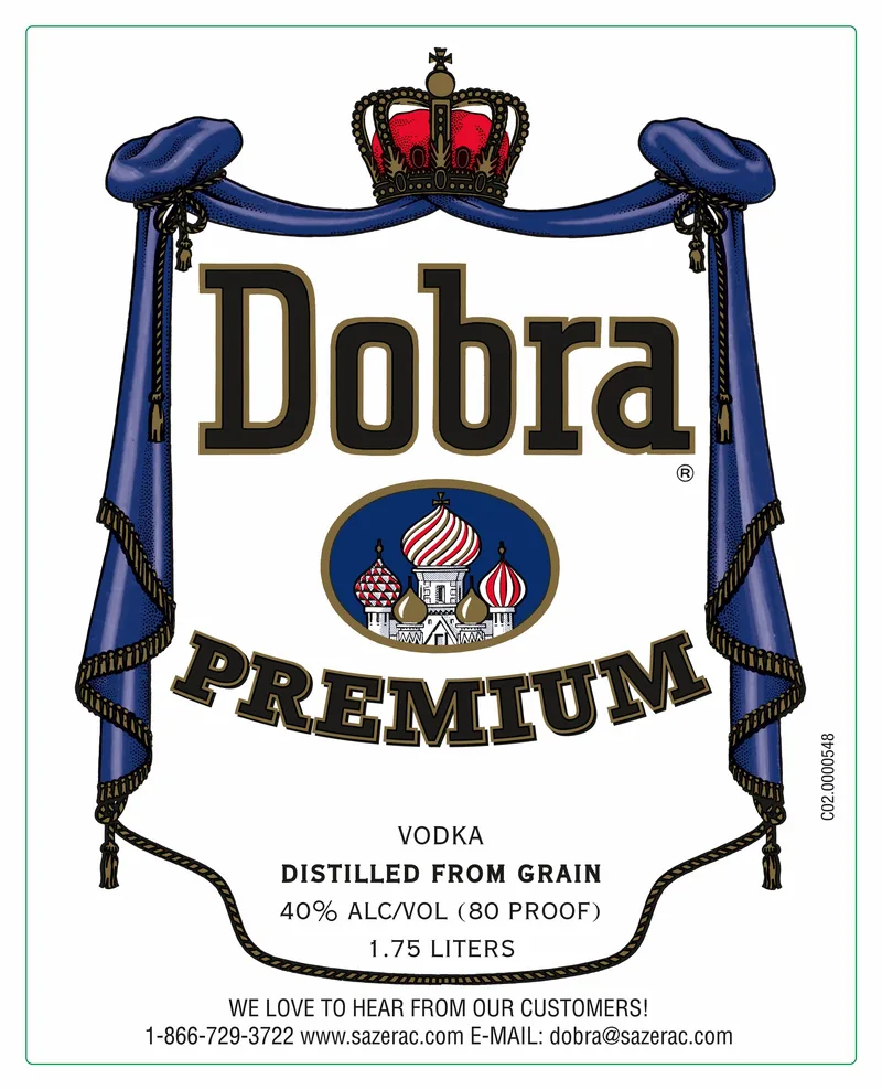Vodka 90-99 Proof Usb