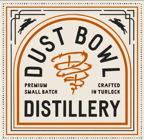 Dust Bowl Distillery Vodka label