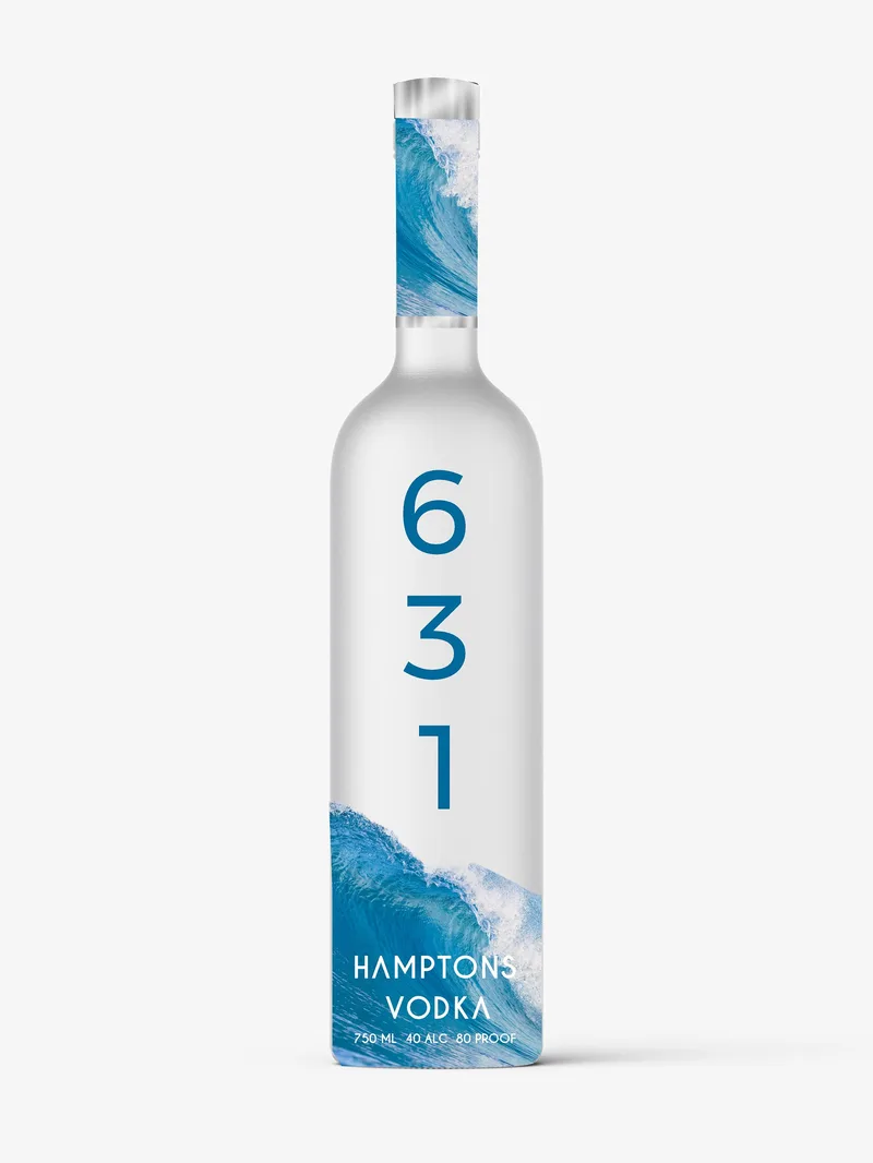 631 Vodka label