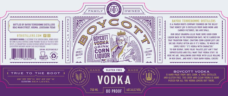 Boycott label