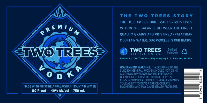 Two Trees label