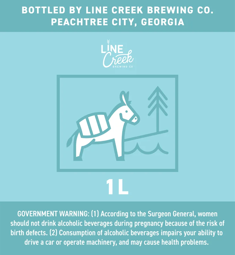 Line Creek label