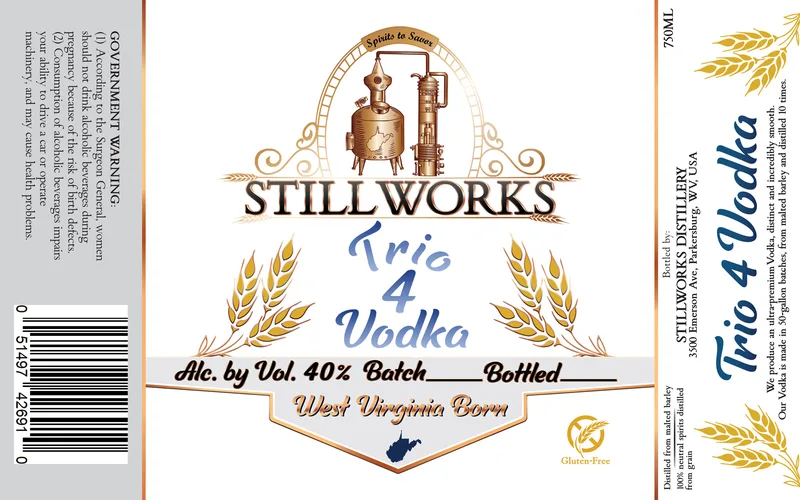 Trio 4 Vodka
