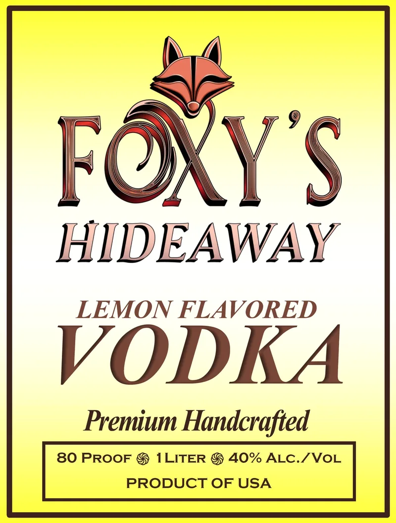 Vodka - Lemon Flavored