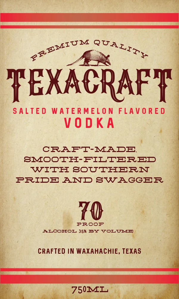 Texacraft label