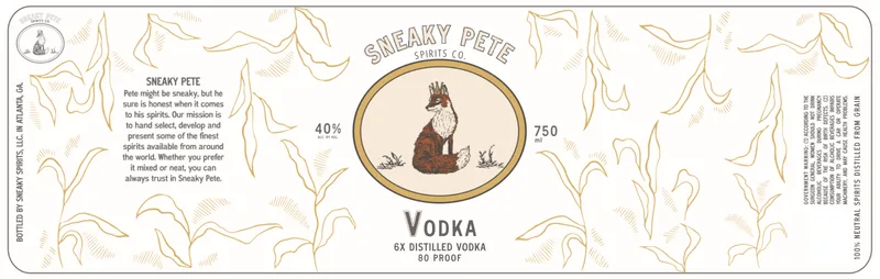 Vodka 80-89 Proof