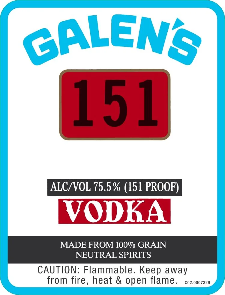 Vodka 100 Proof Up Usb