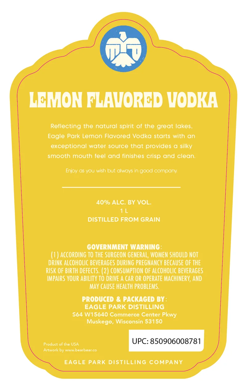 Eagle Park Distilling label