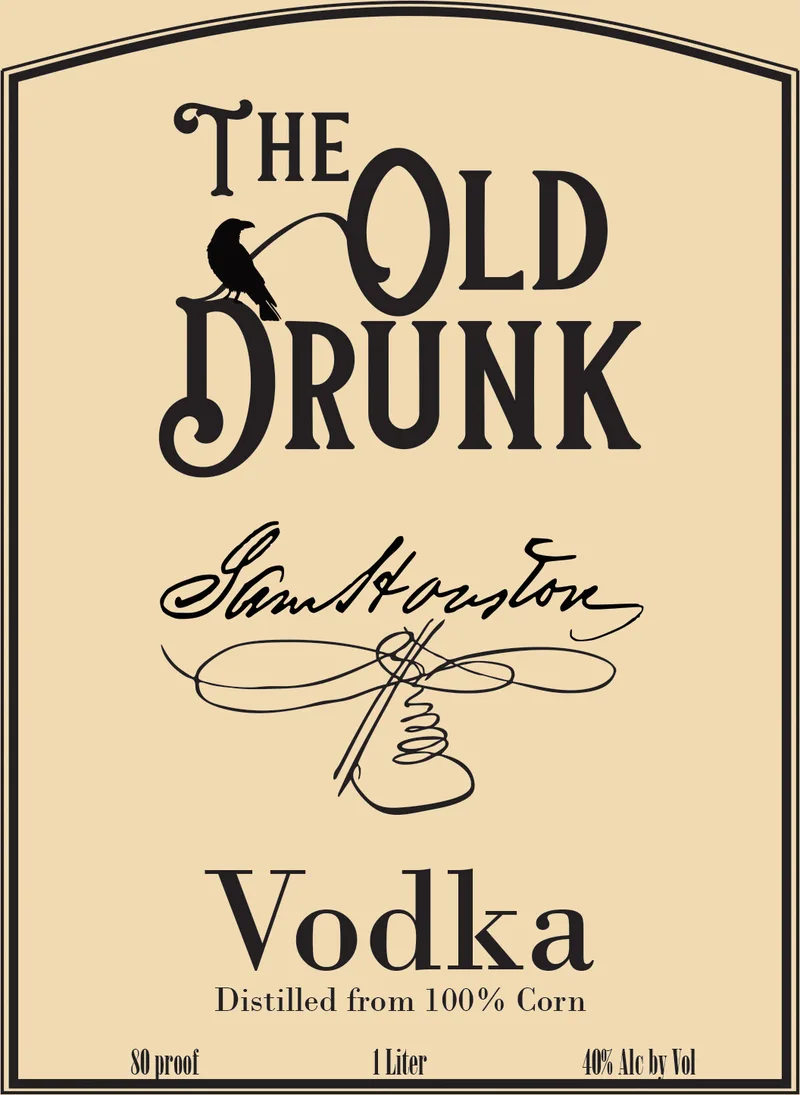 The Old Drunk label