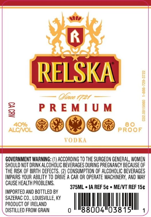 Vodka 80-89 Proof Usb