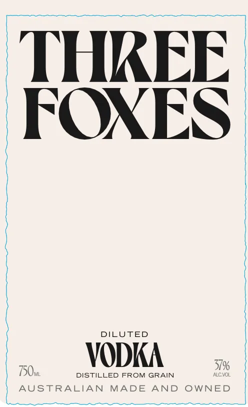 Three Foxes Vodka