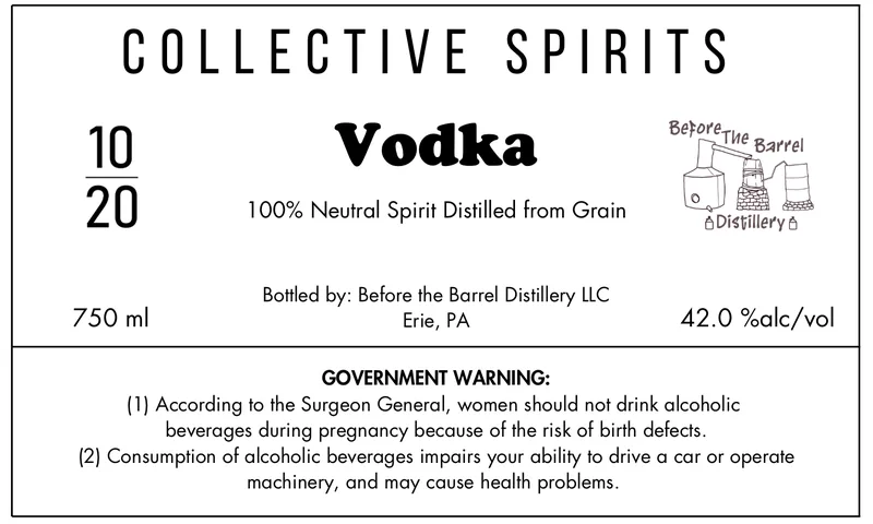 Collective Spirits Vodka